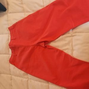 Wrangler jeans Size: Women's 9/10 32 length Color: pink/salmon